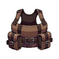 Belt With Pouches  Combat Modified — free pixel art sprite from Runner Steampunk Attire