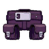 Belt With Pouches  Silver Buckle Clasp — free pixel art sprite from Runner Steampunk Attire