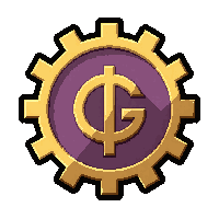 brooch gear shaped  aristocrat luxurious