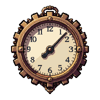 barometer gauge  gear covered ornate