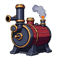 boiler backpack tank  coal fired smoking