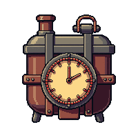 boiler backpack tank  ticking clockwork