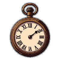 brass pocket watch  leather and wood