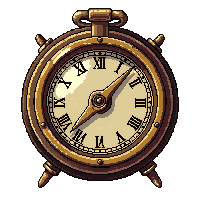 clockwork compass  damaged but ticking