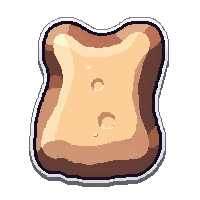 Bone Animal Piece  Glowing Magical — free pixel art sprite from Runner Survival Resources