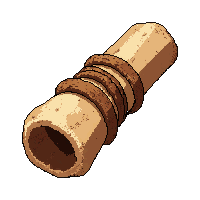 Bone Animal Piece  Wrapped For Storage — free pixel art sprite from Runner Survival Resources
