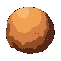 clay ball raw  sun dried warm