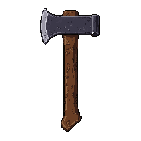 axe hatchet small  clean and oiled