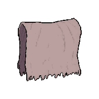 bandage cloth roll  worn heavily used