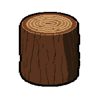 birch bark container  brand new sharp