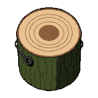 birch bark container  military surplus