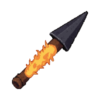 Bow Drill Fire  Fire Hardened — free pixel art sprite from Runner Survival Tools