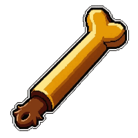 bone needle  legendary golden