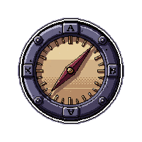 compass navigation  broken damaged