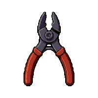 copper pliers  well used reliable