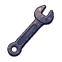 enchanted wrench  brand new shiny