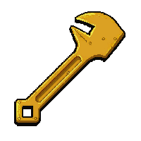 enchanted wrench  legendary golden