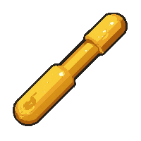 golden screwdriver  brand new shiny