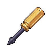 golden screwdriver  cursed dark