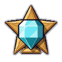 crown  diamond crystal clear