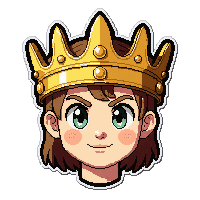 crown  gold plated