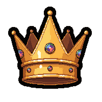 crown  rainbow iridescent