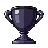 gem trophy  obsidian black