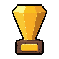 golden statue  diamond crystal clear