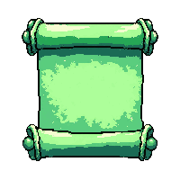scroll certificate  emerald green crystal