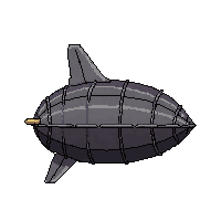 airship dirigible  armored reinforced