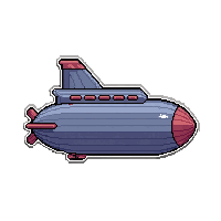 airship dirigible  simple plain