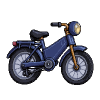 bicycle retro  ghostly transparent