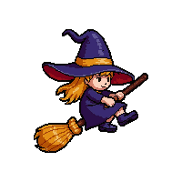 broomstick witch  speed enhanced