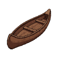 canoe paddle boat  old weathered