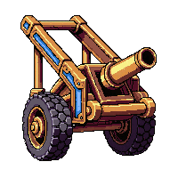 catapult siege  ornate decorated