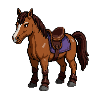 horse saddle  armored reinforced