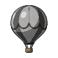 hot air balloon  armored reinforced