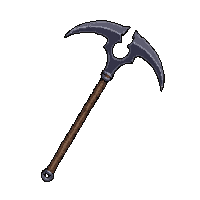 double bladed scythe  plain unenchanted