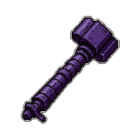 iron mace  shadow wrapped purple