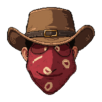 bandana face cover  prospector mining