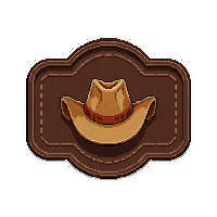 belt buckle ornate  dusty trail worn