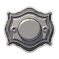 belt buckle ornate  silver detailed