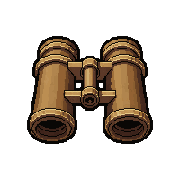 binoculars brass  saloon keeper style