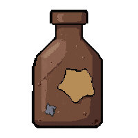 canteen water flask  drifter patched