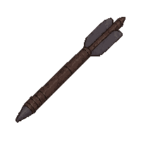bow and arrow native  blood stained dark