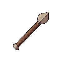 bow and arrow native  bone handle grip