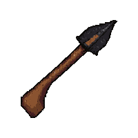 bow and arrow native  dark iron gunmetal