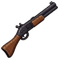 Cactus Needle Blowgun  Copper Accent Trim — free pixel art sprite from Runner Western Weapons