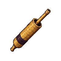 Cactus Needle Blowgun  Gold Engraved Fancy — free pixel art sprite from Runner Western Weapons