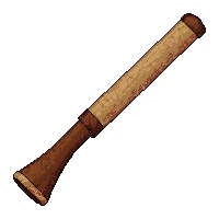Canteen As Club  Bone Handle Grip — free pixel art sprite from Runner Western Weapons